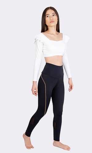 Outfit Leggings Eva mit Top Sabrina