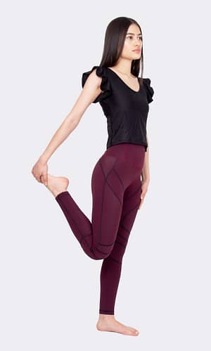Cropped Barre Black