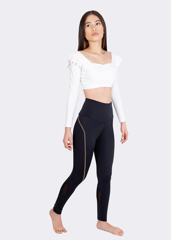Outfit Leggings Eva mit Top Sabrina